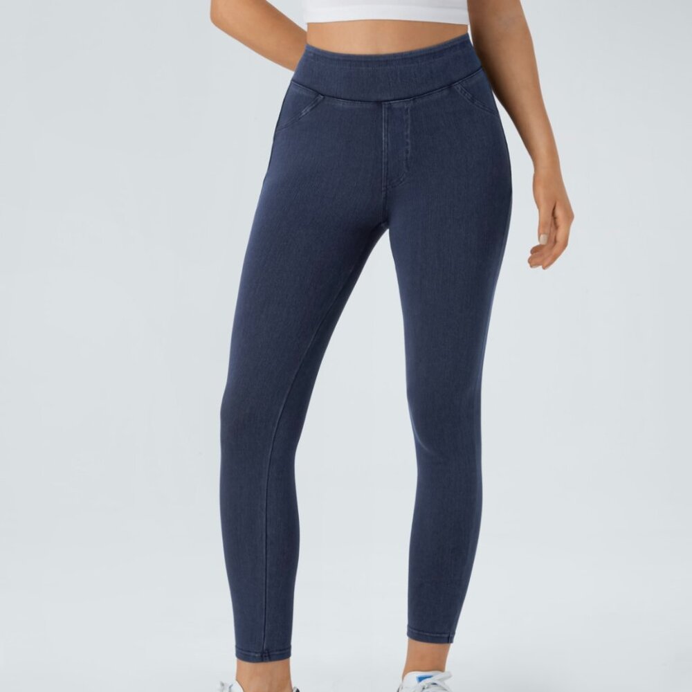 HALARA Women's Deep Blue Jeggings